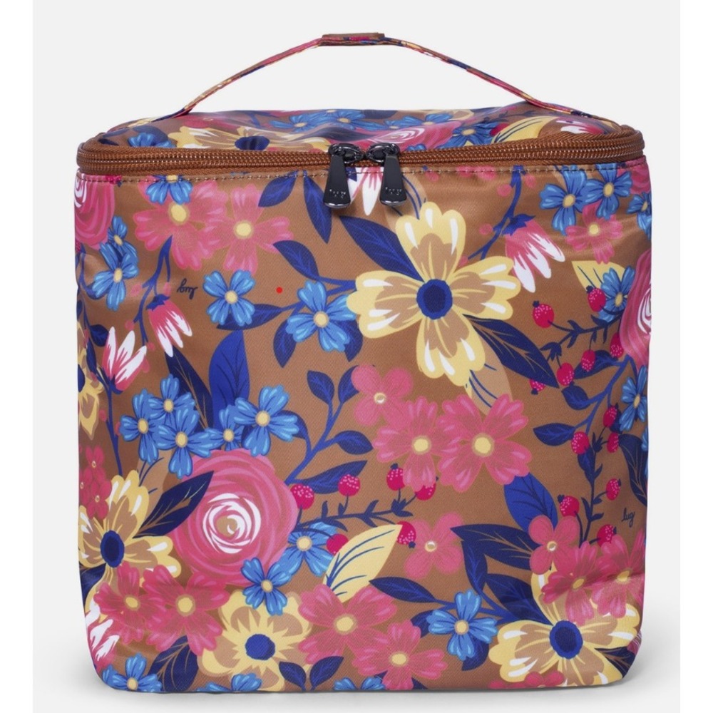 Lug Dolly‎ Cosmetic Bag in Whimsy Copper